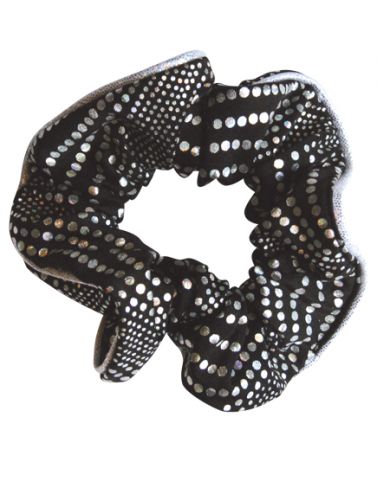 Black Charisma Hair Scrunchie